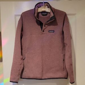 Patagonia Lightweight Better Sweater Marsupial, Size Small, Light Violet